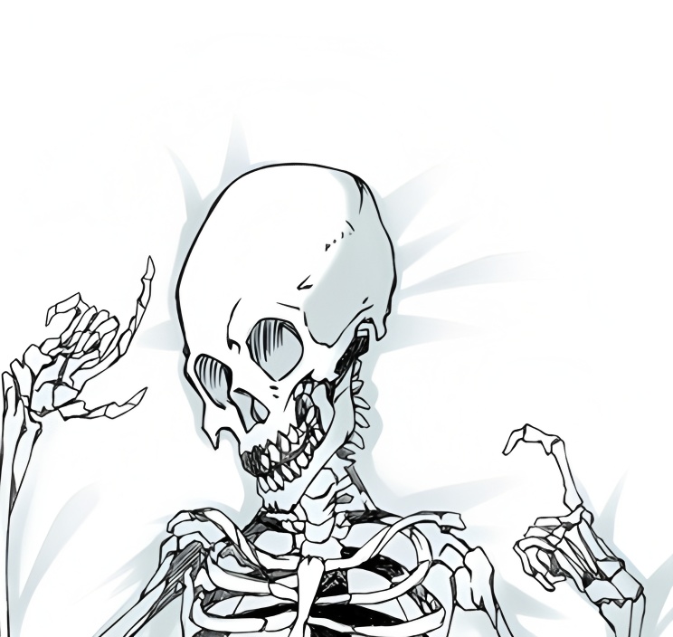 Skeleton Anime Dakimakura Japanese Hugging Body Pillow Cover